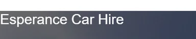 Esperance Car Hire logo