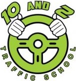 10 and 2 Traffic School logo