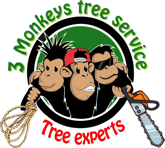 3 Monkeys Tree Service logo
