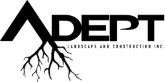 Adept Landscape And Construction logo