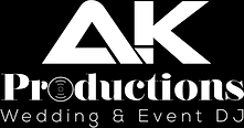 AK Productions Wedding & Event DJ logo