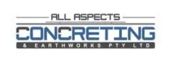 All Aspects Concreting & Earthworks logo
