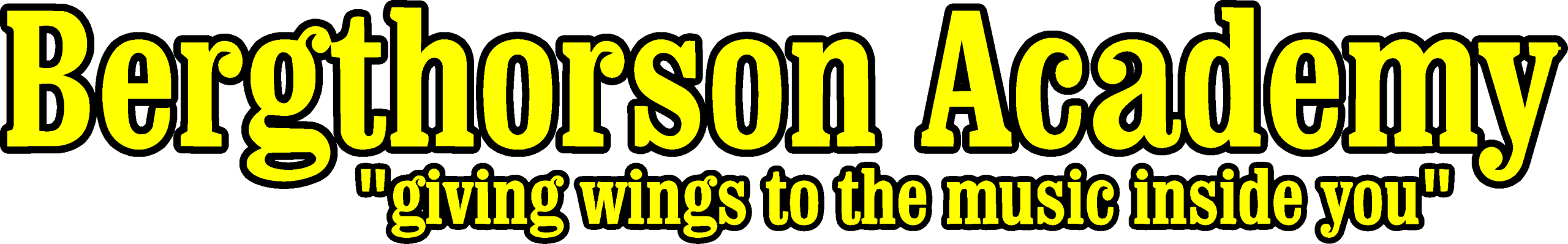 Bergthorson Academy of Musical Arts logo