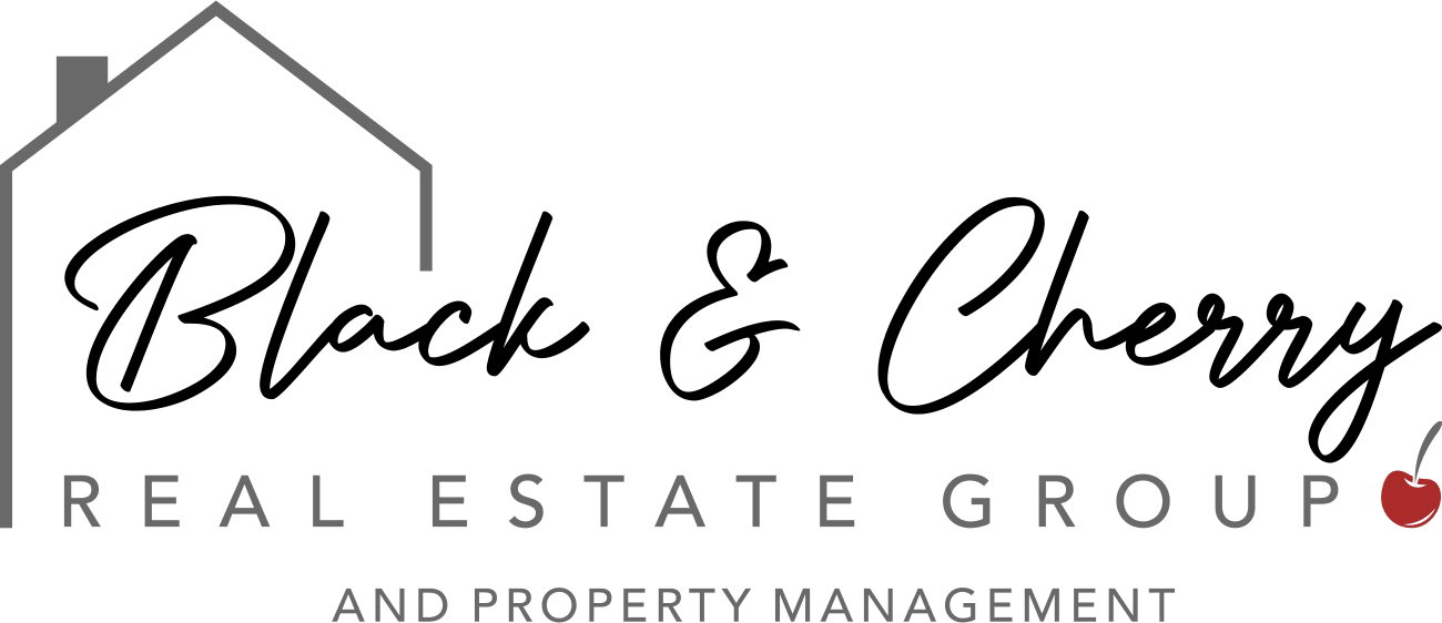 Black & Cherry Real Estate Group and Property Management logo