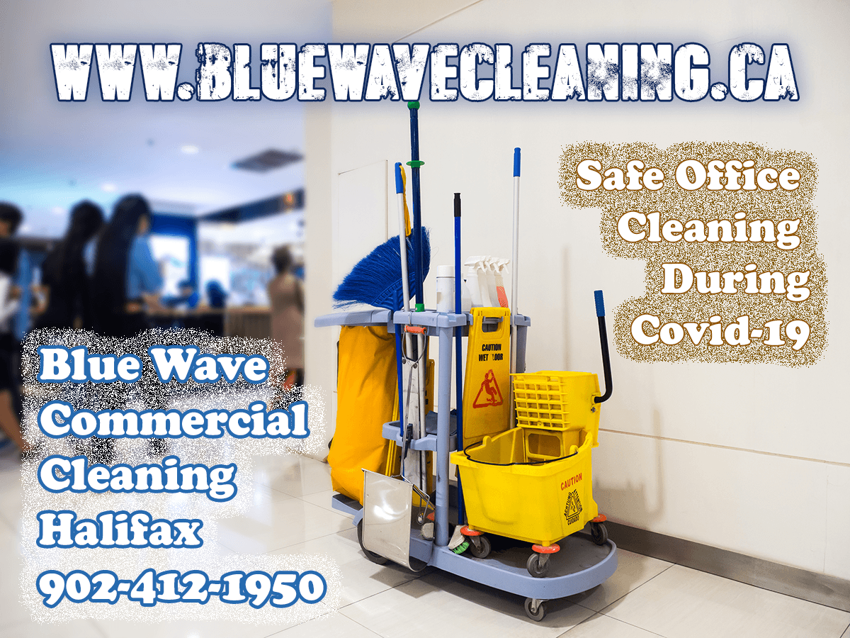 Blue Wave Office Cleaning Services logo