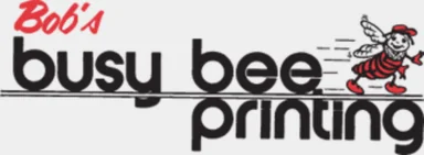 Bob's Busy Bee Printing logo