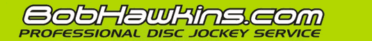 BobHawkins.com Professional DJ Service logo