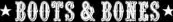 Boots & Bones logo