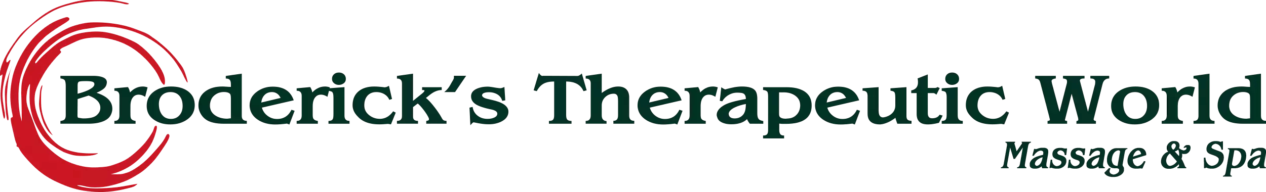 Broderick's Therapeutic World logo
