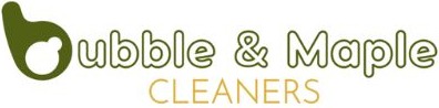Bubble & Maple Cleaners logo