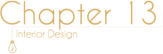 Chapter 13 Interior Design logo