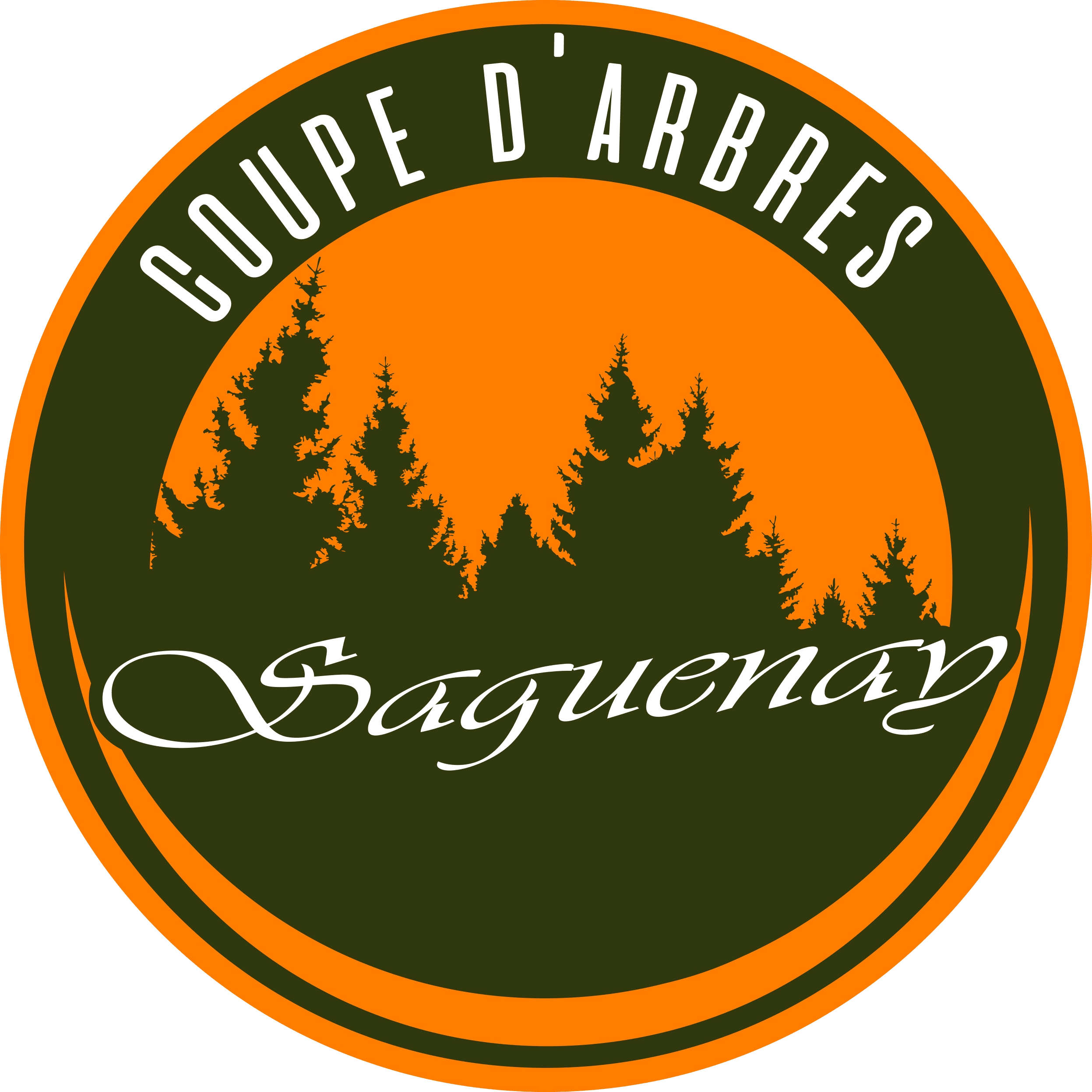 Coupe d’arbres Saguenay logo
