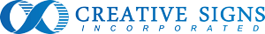 CREATIVE SIGNS INCORPORATED logo