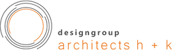 Designgroup architects h + k logo