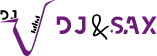 DJ&SAX DJ-V logo