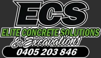 Elite Concrete Solutions & Excavations logo