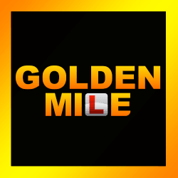 Golden Mile Driving School logo
