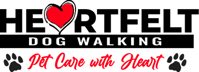 Heartfelt Dog Walking logo