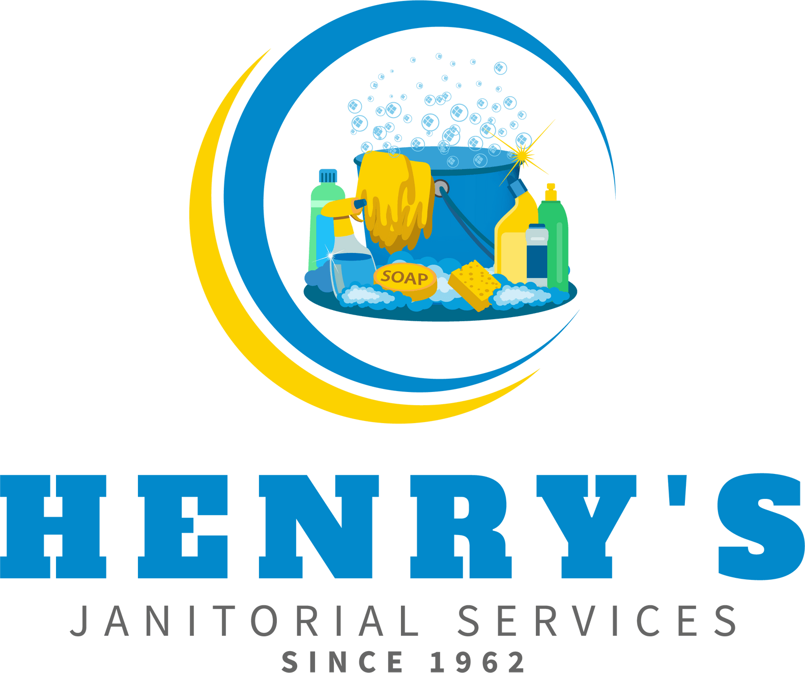 Henry's Janitorial Services logo
