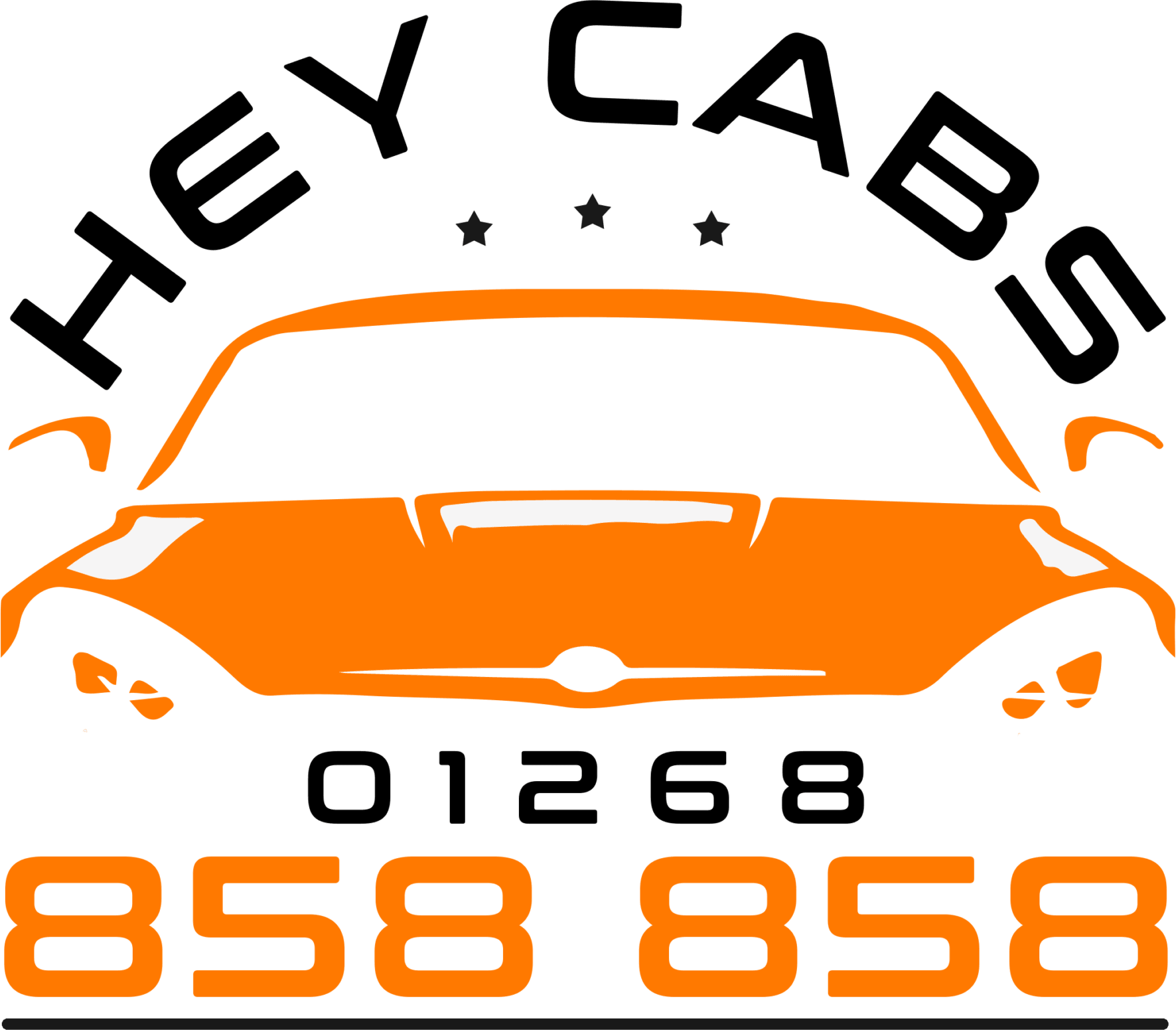Hey Cab logo