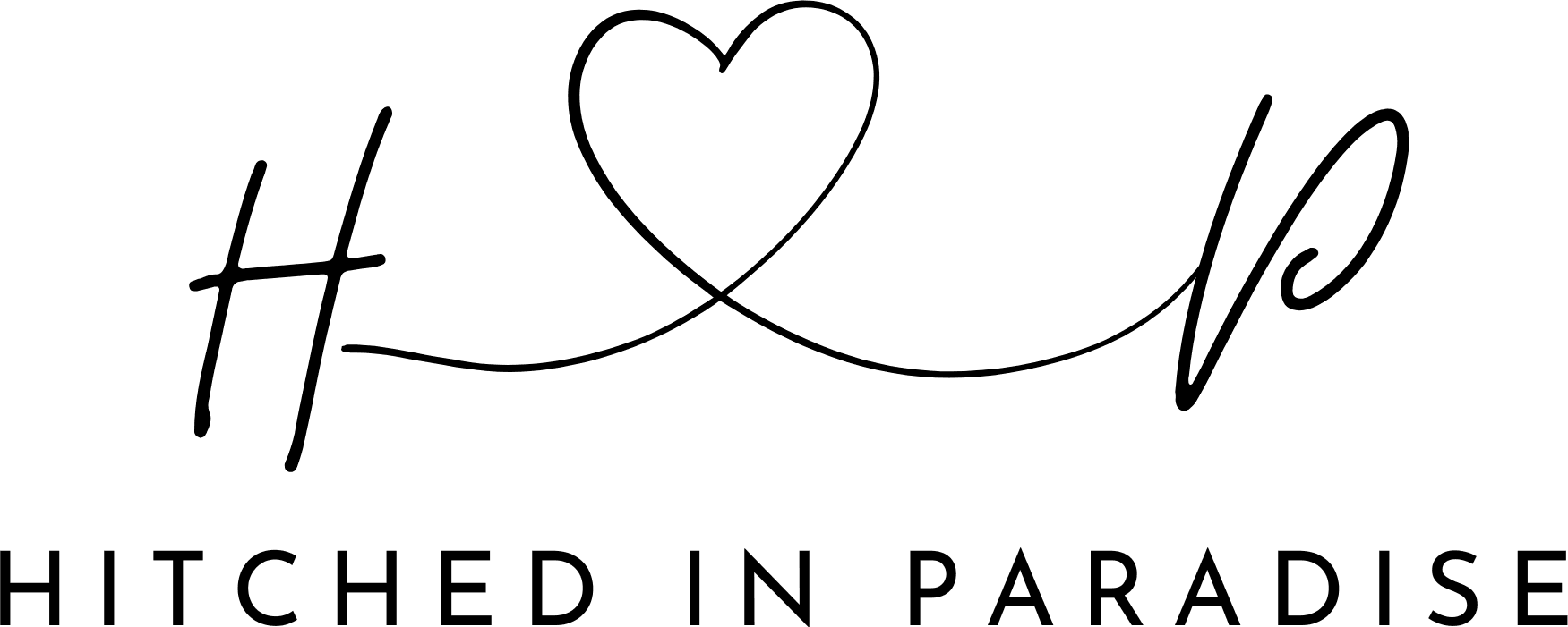 Hitched in Paradise logo