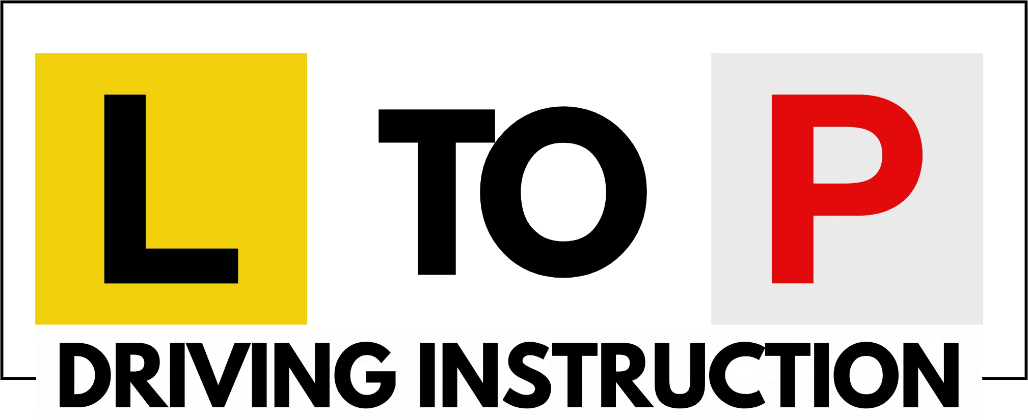 L to P Driving Instruction Toowoomba logo