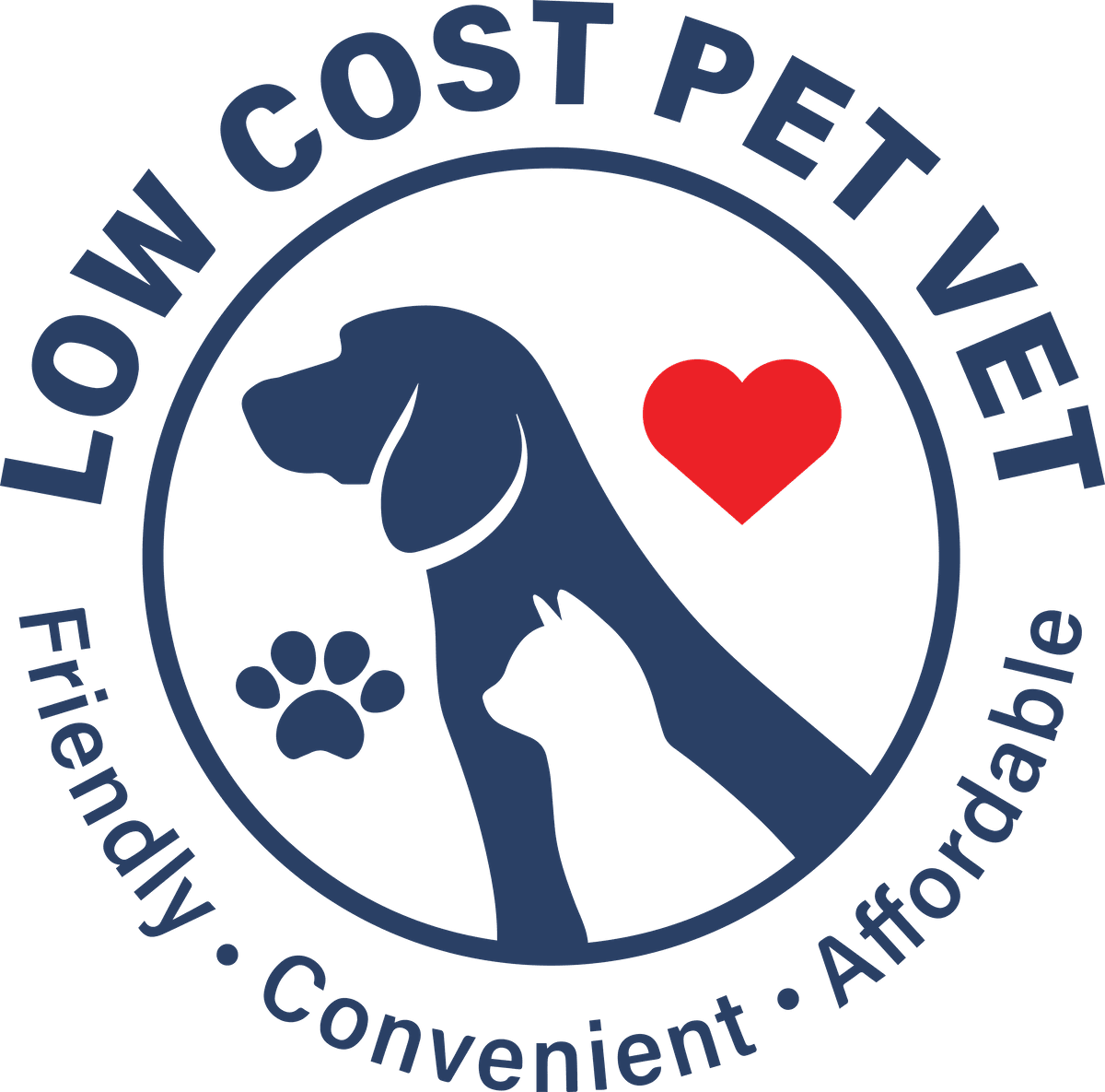 Low Cost Pet Vet logo