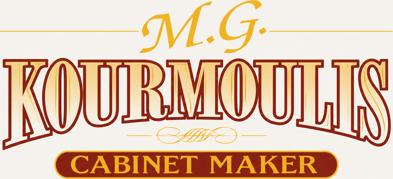 M.G. Kourmoulis Cabinet Maker logo