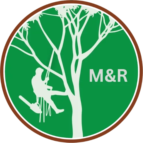 M&R Tree services logo