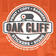 Oak Cliff Print logo