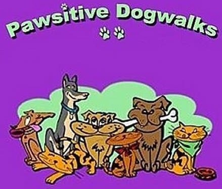 Pawsitive Dogwalks logo