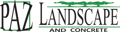 Paz Landscape & Concrete logo