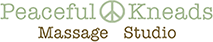 Peaceful Kneads Massage logo