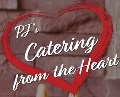 PJ's Catering from the Heart logo