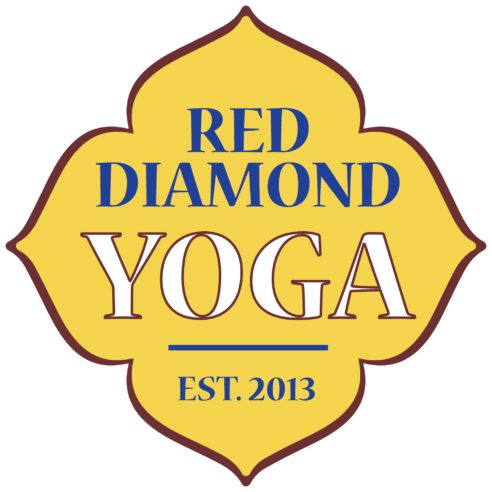 Red Diamond Yoga Palms logo
