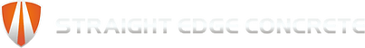 Straight Edge Concrete logo