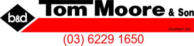 Tom Moore & Son Southern Tas logo