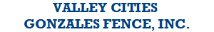 Valley Cities Fence logo