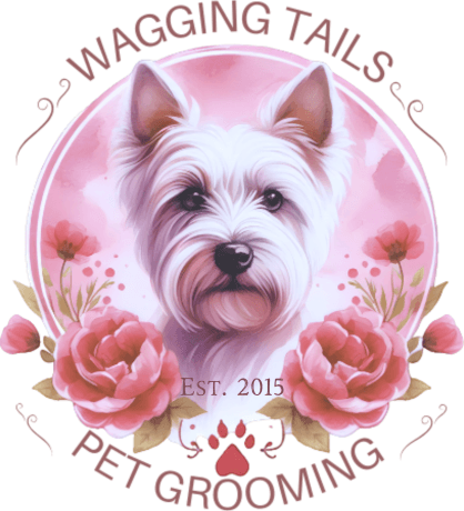 Wagging Tails Pet Grooming logo