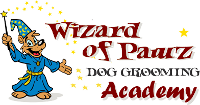 Wizard of Pawz Dog Grooming Academy logo