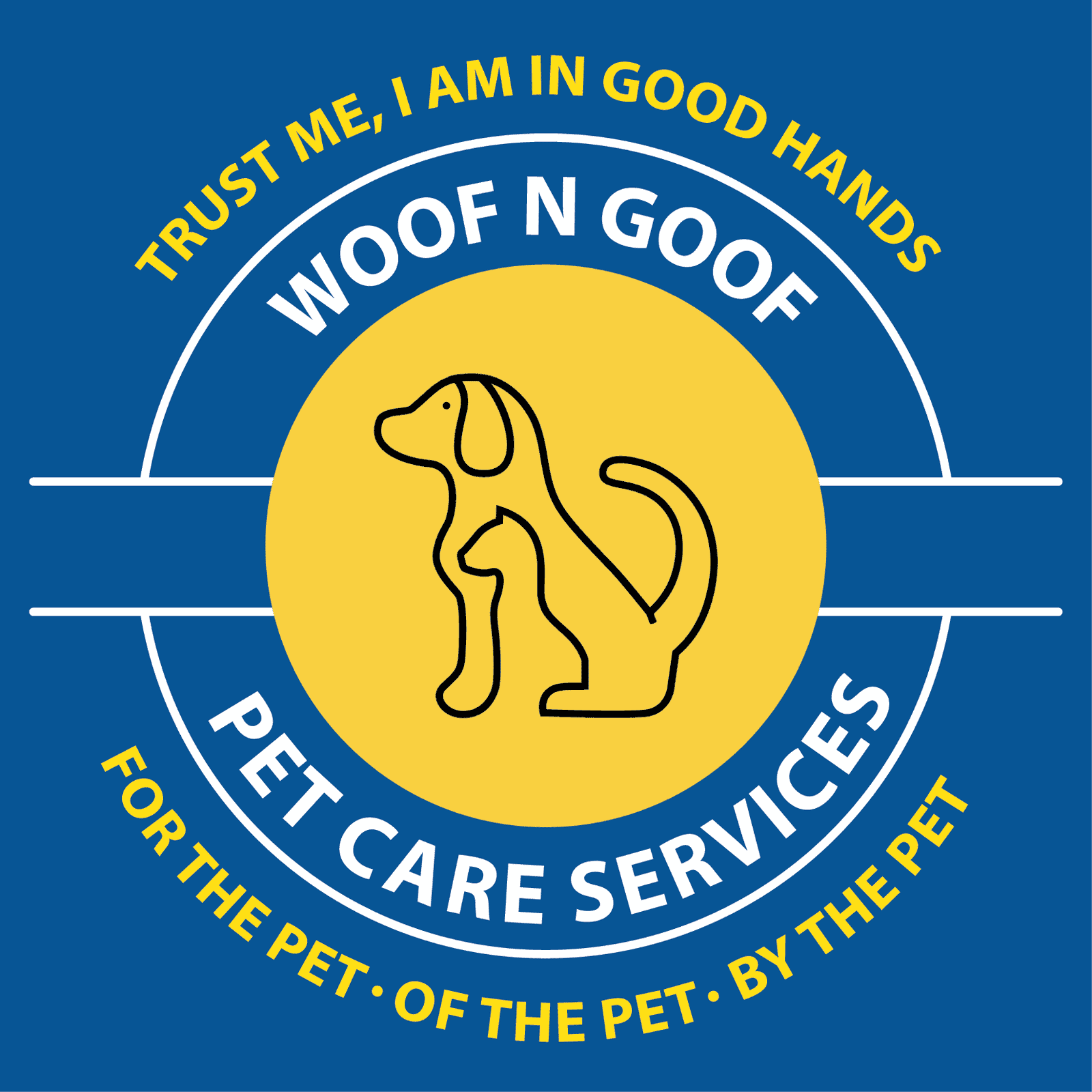 Woof N Goof Pet Resort logo